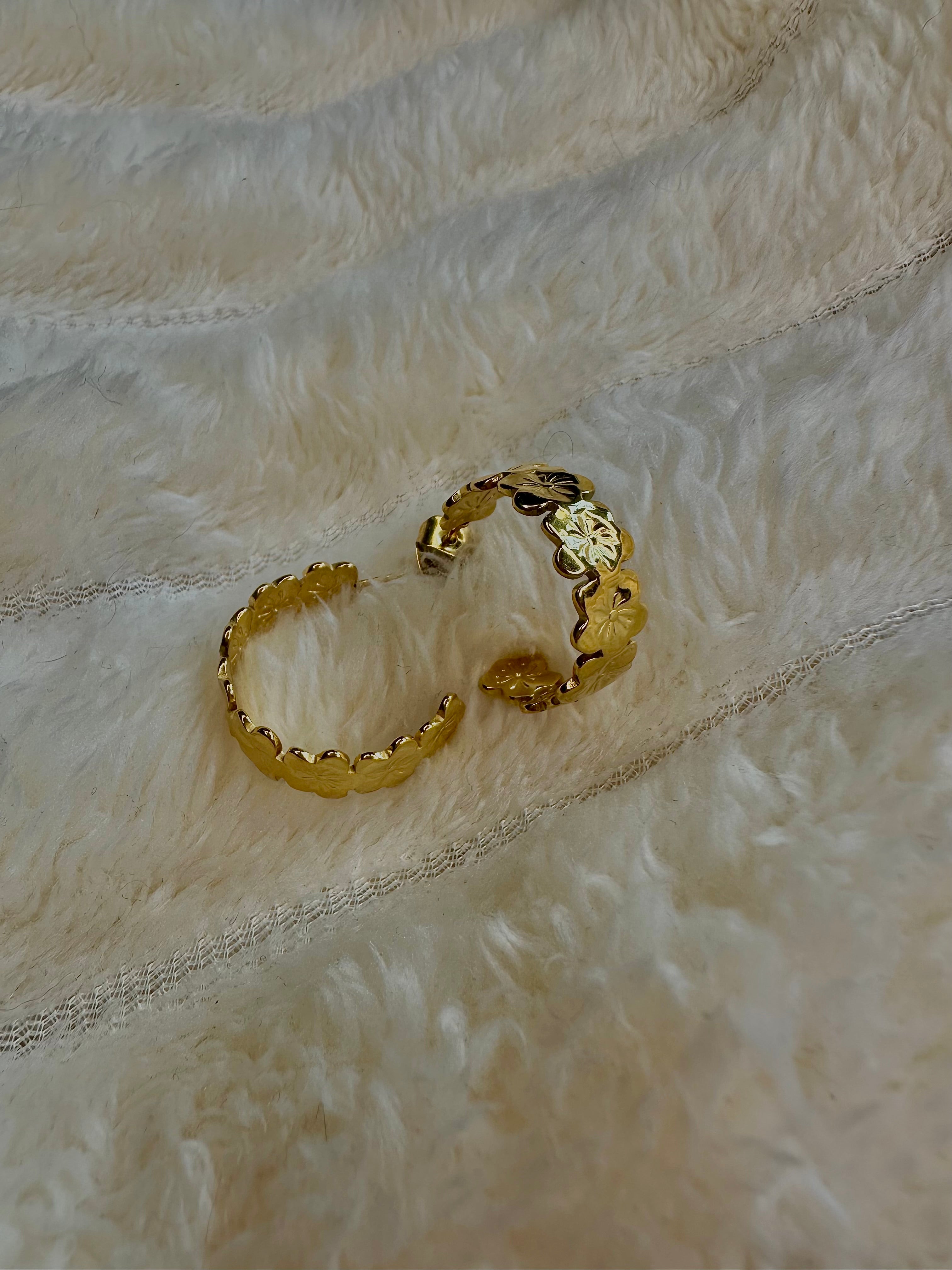 Boucles d’oreilles Flora